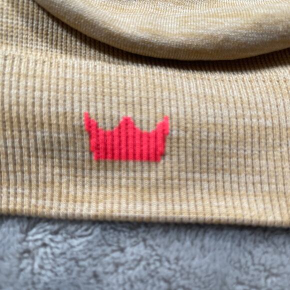 SheFit Lounge Bra Womens 3Luxe Tan Padded Front Zip Athleisure Wirefree - Picture 4 of 7